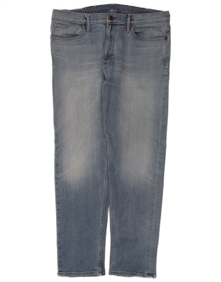 Marks & Spencer Mens Slim Jeans W34 L31 Blue Cotton