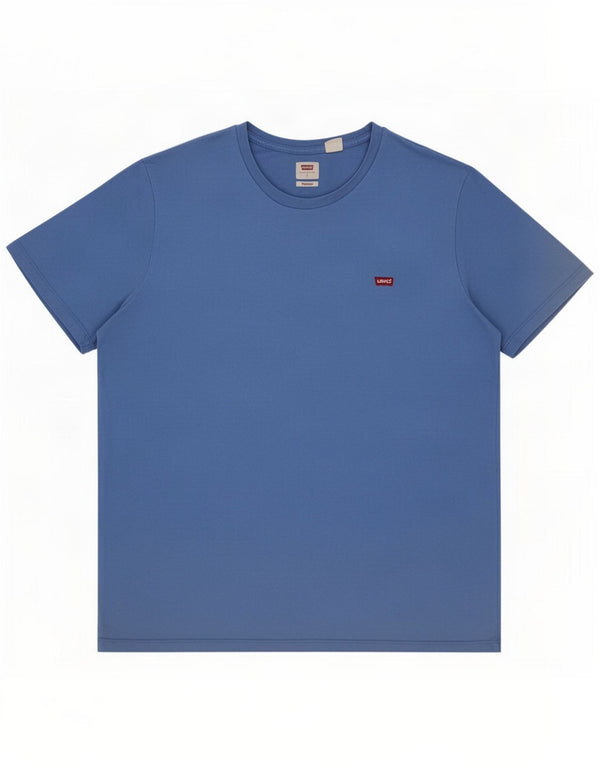 Levi's Mens Standard T-Shirt Top Large Blue Cotton