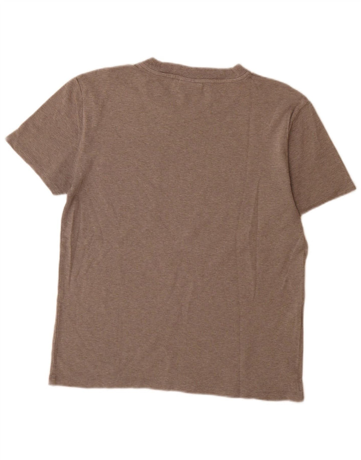 Calvin Klein Mens T-Shirt Top Medium Brown