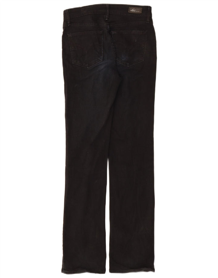 LEVI'S Womens Demi Curve Classic Fit Straight Jeans W26 L32 Black