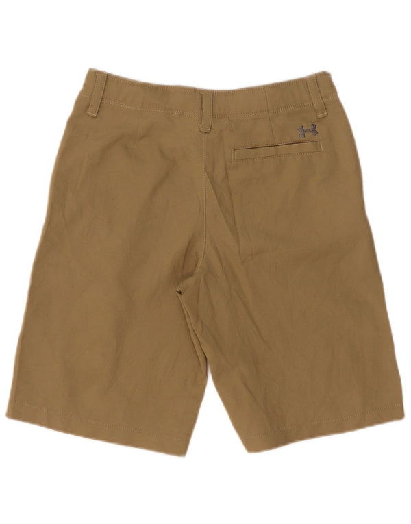 Under Armour Boys Chino Shorts 9-10 Years Medium W25  Beige