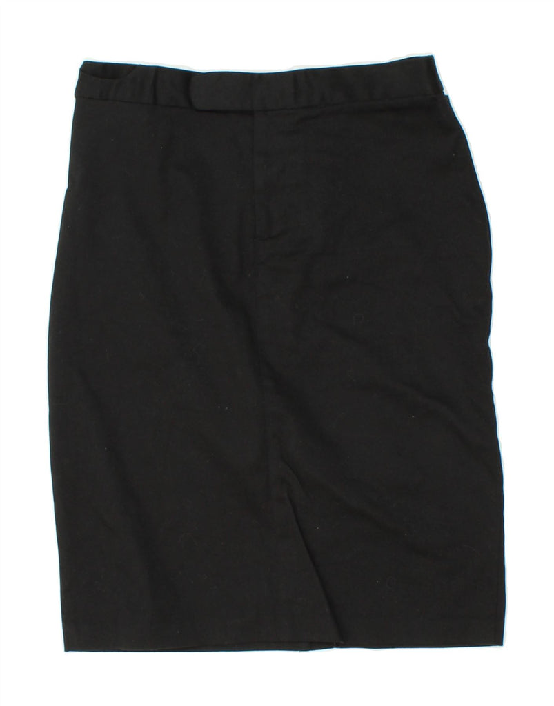 RALPH LAUREN Womens Straight Skirt US 10 Large W32 Black Vintage Ralph Lauren and Second-Hand Ralph Lauren from Messina Hembry 