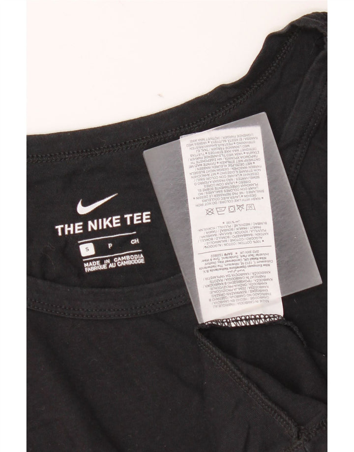 Nike Mens Vest Top Small Black Cotton