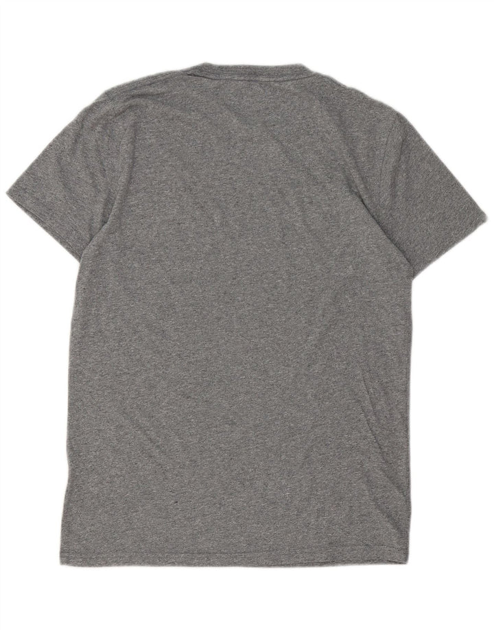 Hollister Mens T-Shirt Top Small Grey Flecked
