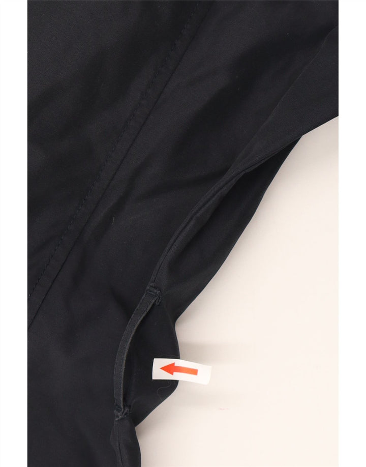 WOOLRICH Womens Trench Coat UK 14 Medium Black