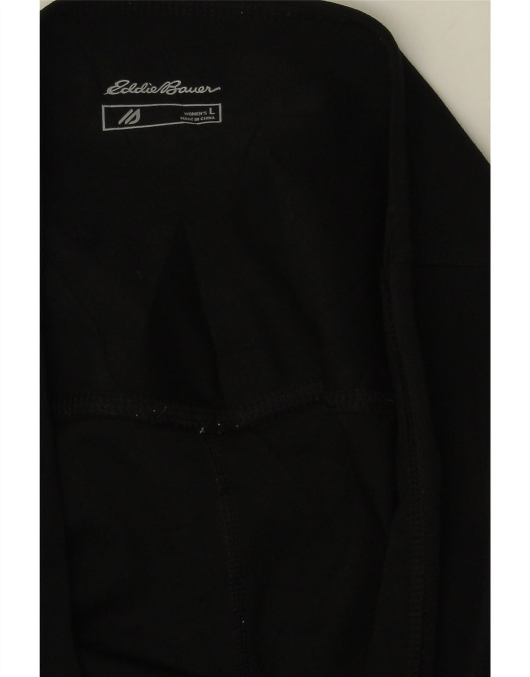 EDDIE BAUER Womens Leggings UK 16 Large Black Polyester Vintage Eddie Bauer and Second-Hand Eddie Bauer from Messina Hembry 
