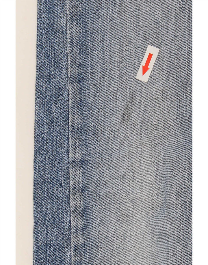 Lee Mens Luke Slim Jeans W32 L32 Blue Cotton