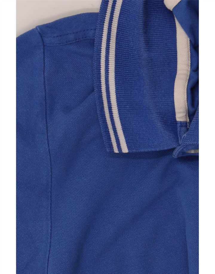 Kappa Mens Polo Shirt Medium Blue Striped