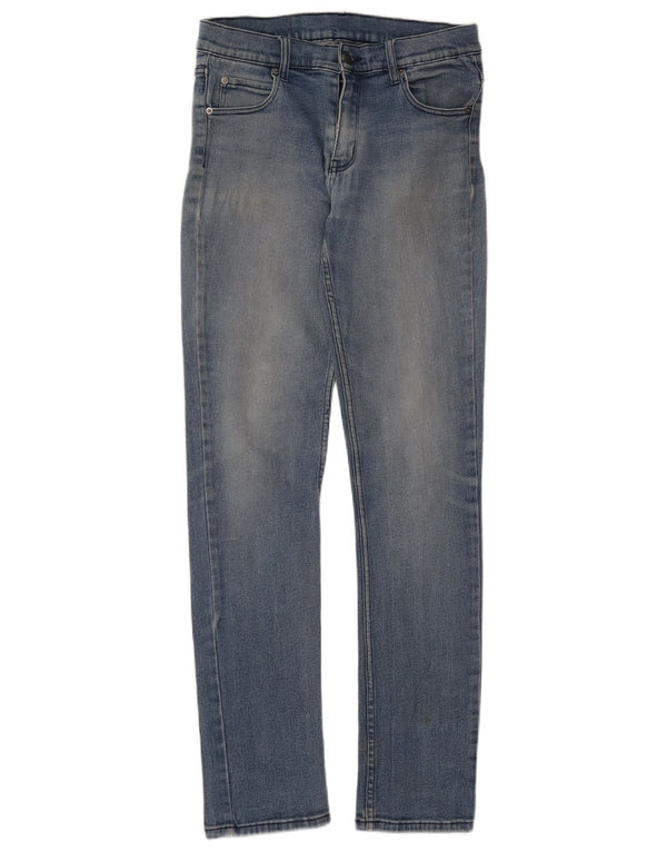 CHEAP MONDAY Womens Skinny Jeans W32 L34 Blue Cotton