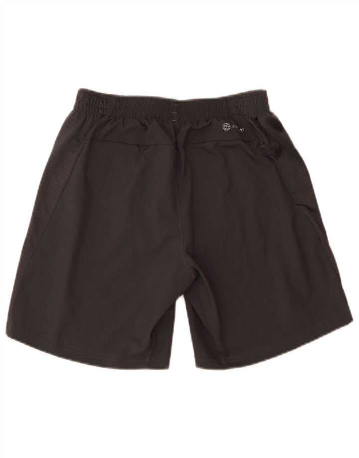 Adidas Mens Aeroready Sport Shorts Small  Grey Polyester