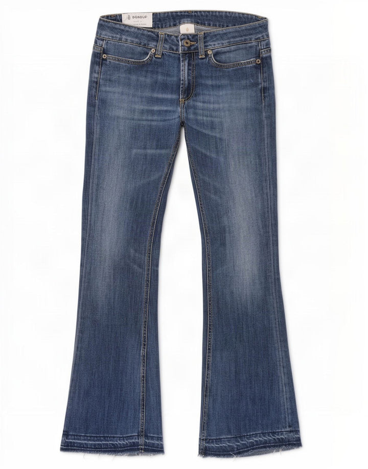 Dondup Womens Flared Jeans W30 L32 Blue