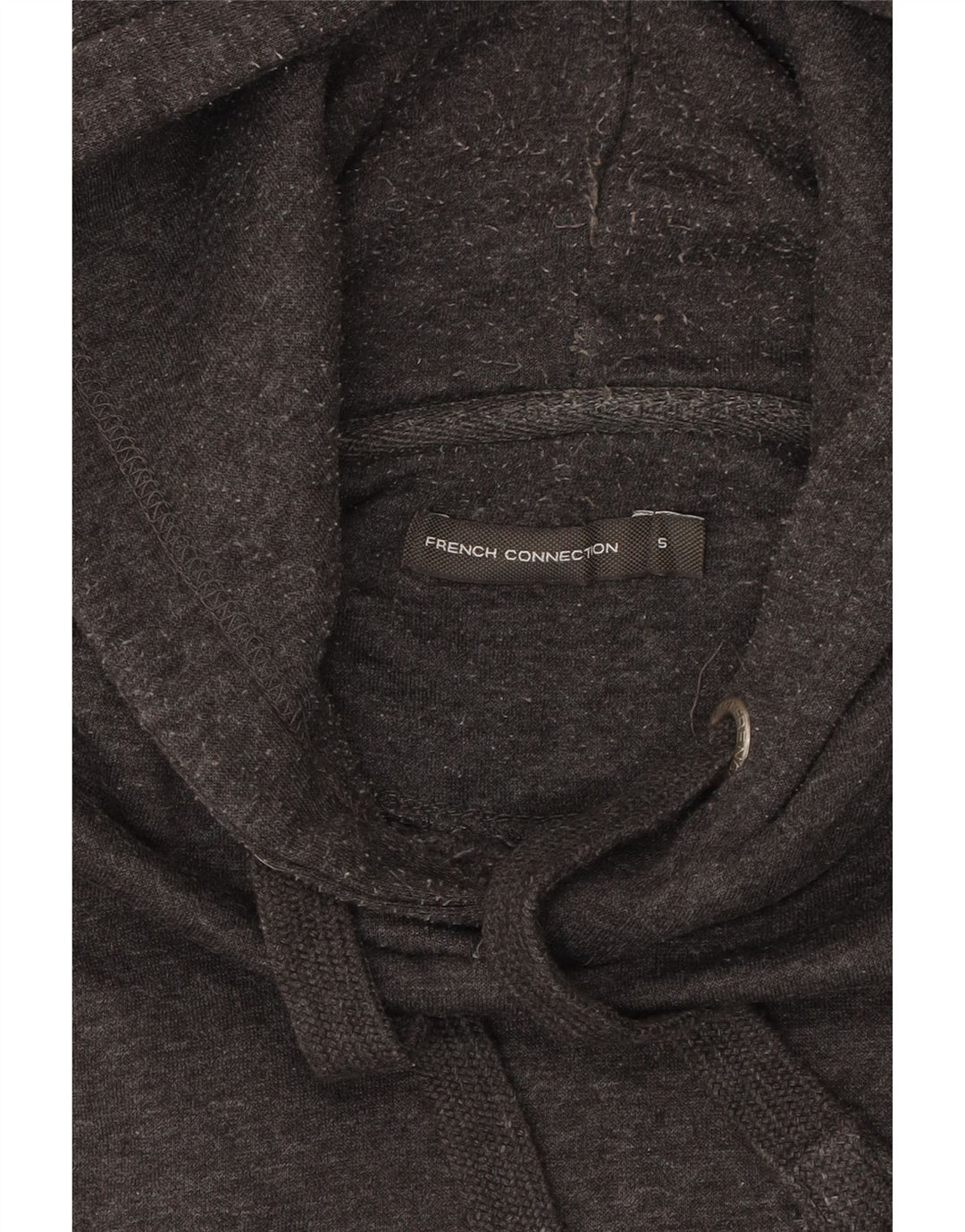 FRENCH CONNECTION Mens Hoodie Jumper Small Grey Cotton Vintage French Connection and Second-Hand French Connection from Messina Hembry 