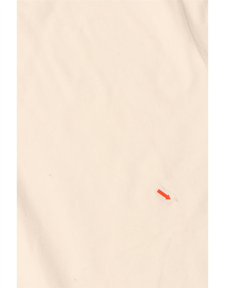 TOMMY HILFIGER Womens T-Shirt Top UK 14 Medium White Cotton