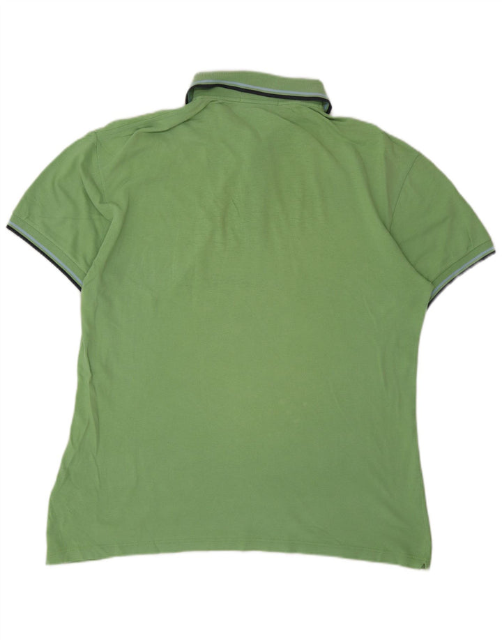 FRED PERRY Mens Polo Shirt Large Green
