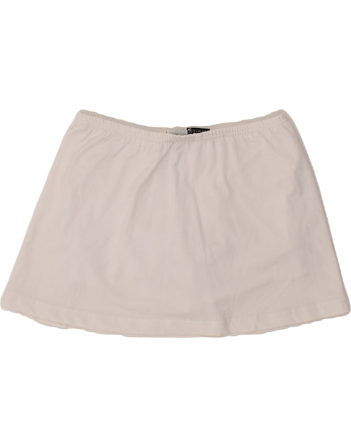 LOTTO Womens Tennis Skirt UK 12 Medium Off White Polyester Vintage Lotto and Second-Hand Lotto from Messina Hembry 