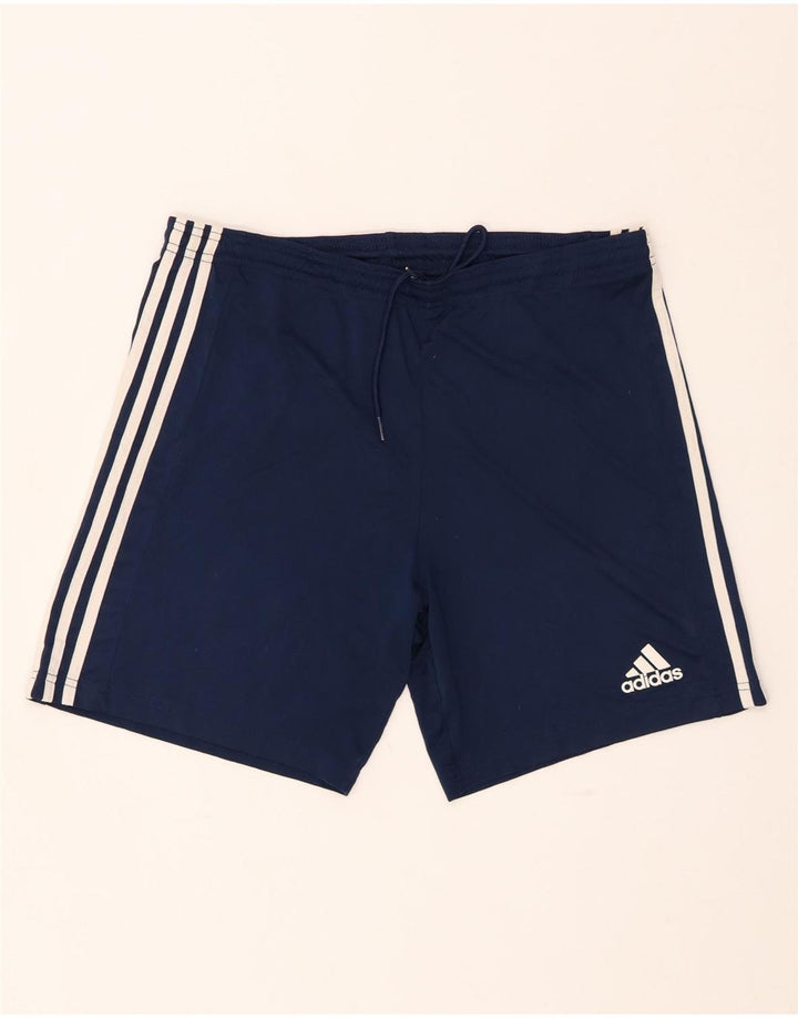 ADIDAS Mens Aeroready Sport Shorts Medium Navy Blue Polyester