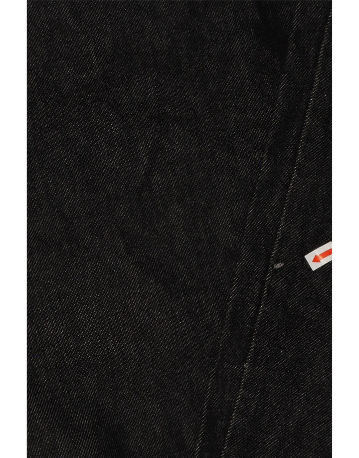 Roy Rogers Mens Tapered Jeans W40 L31 Black Cotton