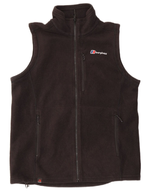 Berghaus Mens Fleece Gilet UK 40 Large Black Polyester