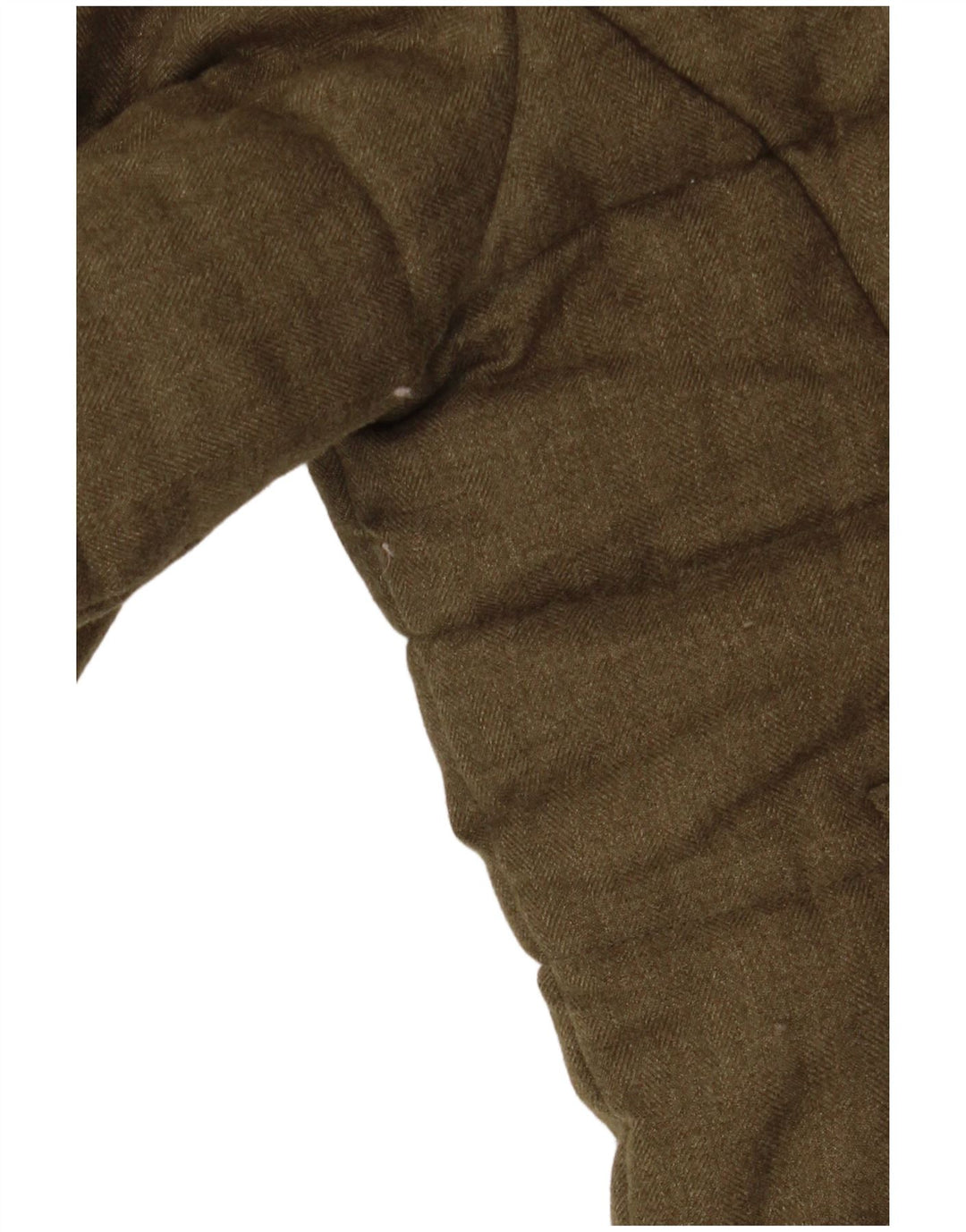 Superdry Womens Hooded Duffle Padded Jacket UK 14 Medium Khaki Winter