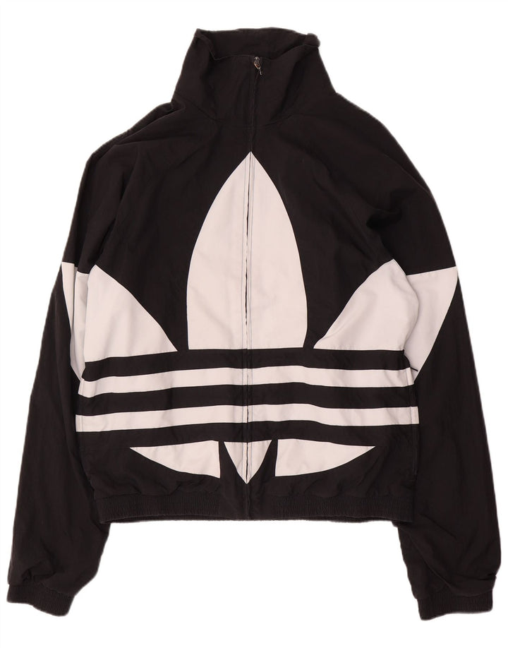 Adidas Mens Graphic Full Tracksuit Medium  Black Polyester
