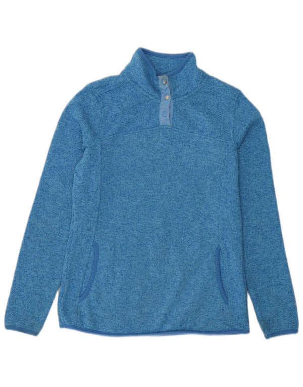 Mountain Warehouse Womens Sweatshirt Jumper UK 12 Medium Blue Flecked