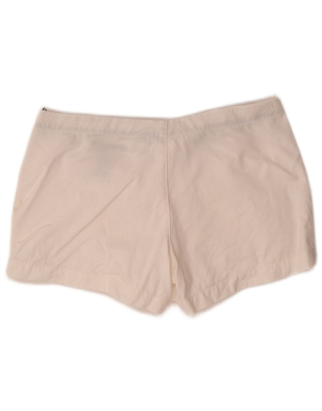SERGIO TACCHINI Womens Casual Shorts IT 42 Medium W30 White Cotton