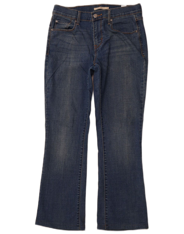 LEVI'S Womens 515 Bootcut Jeans US 6 Medium W32 L28 Blue Cotton