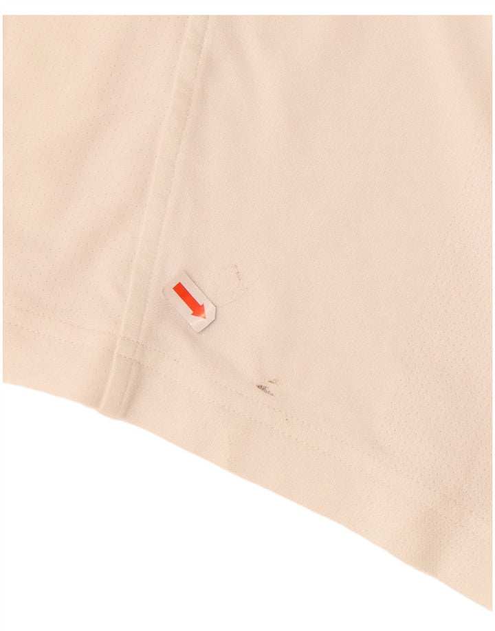 UNDER ARMOUR Mens Polo Shirt Medium Pink Colourblock