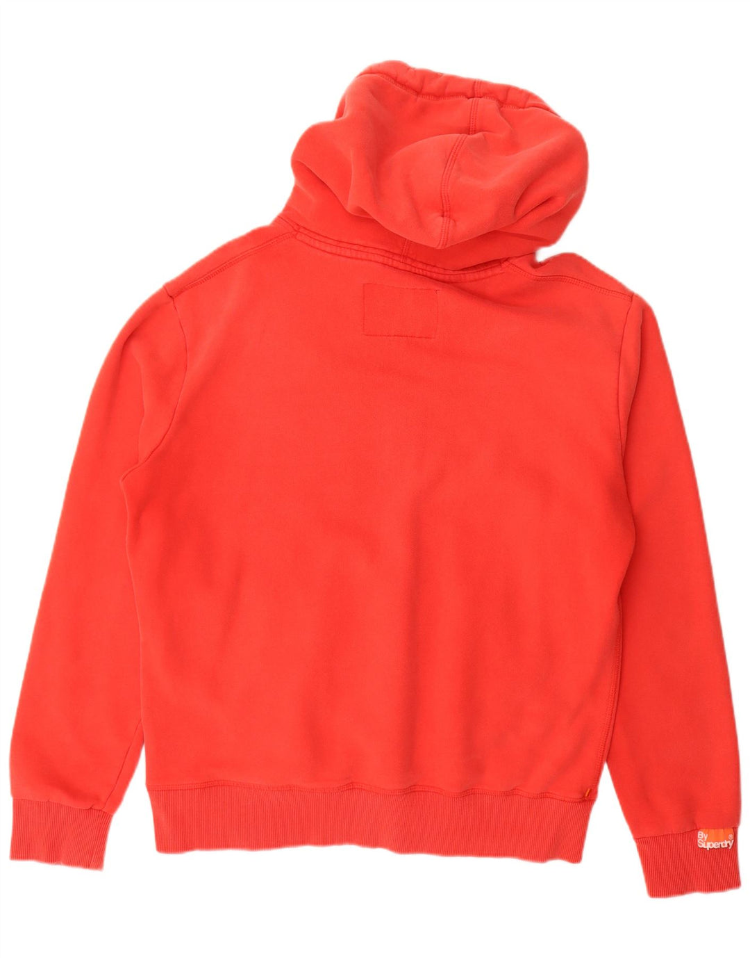 SUPERDRY Mens Real Graphic Hoodie Jumper XL Red Cotton