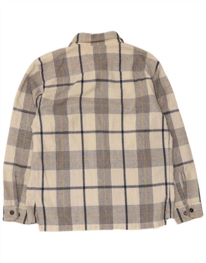 Murphy & Nye Mens Flannel Shirt Small Multicoloured Check Acrylic
