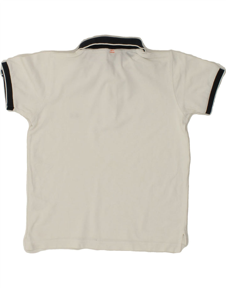 SUN68 Boys Polo Shirt 5-6 Years White Cotton Vintage Sun68 and Second-Hand Sun68 from Messina Hembry 