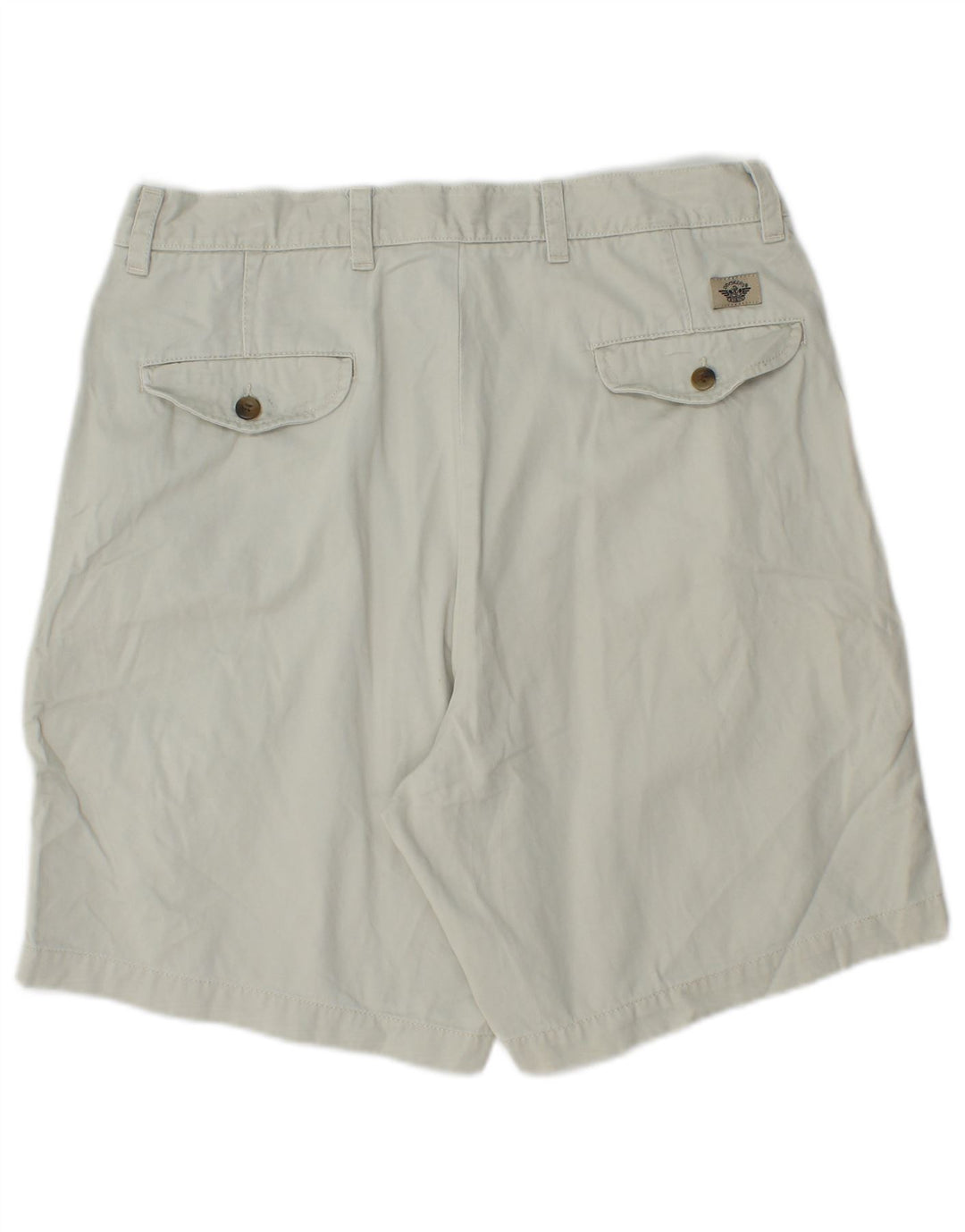 DOCKERS Mens Khakis Chino Shorts W34 Large  Blue Cotton