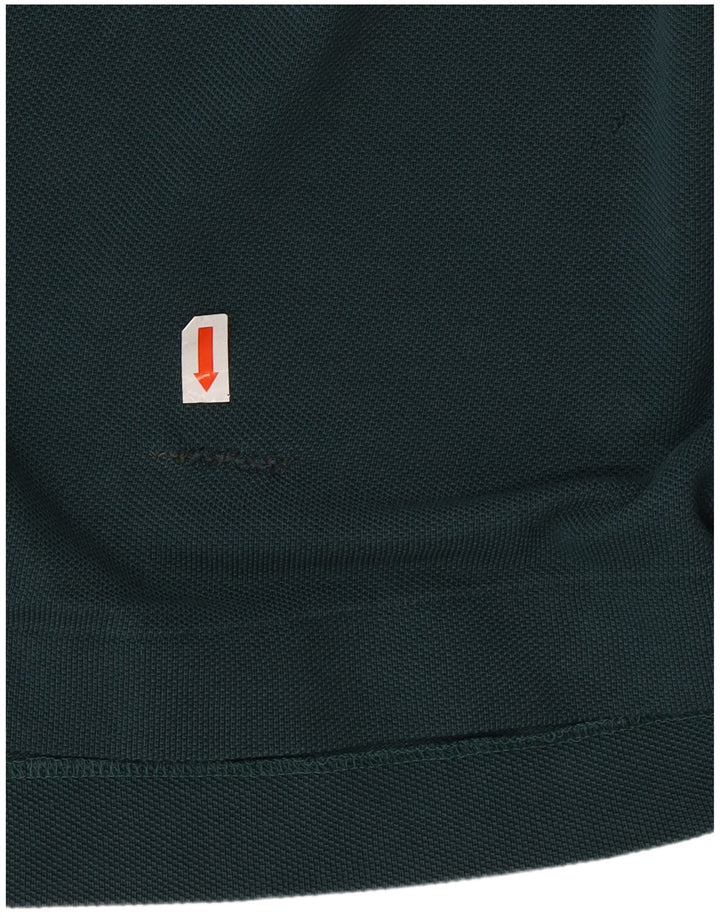 LACOSTE Mens Polo Shirt Size 9 4XL Green Cotton