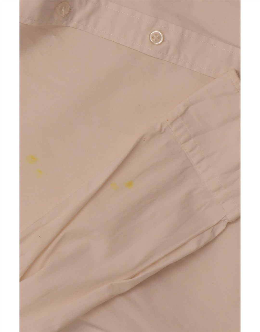 RALPH LAUREN Womens Slim Fit Shirt US 8 Medium White Cotton