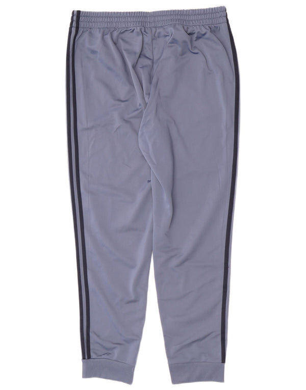 Adidas Mens Tracksuit Trousers Joggers XL  Blue Polyester