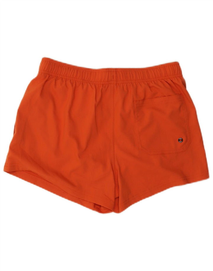 PUMA Mens Swimming Shorts Medium Orange Polyester