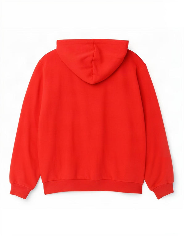 Puma Girls Graphic Hoodie Jumper 13-14 Years Red Cotton