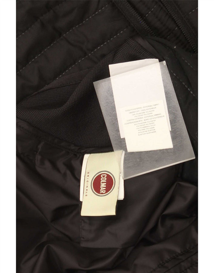 Colmar Mens Padded Jacket IT 52 Large Black Colourblock Polyester