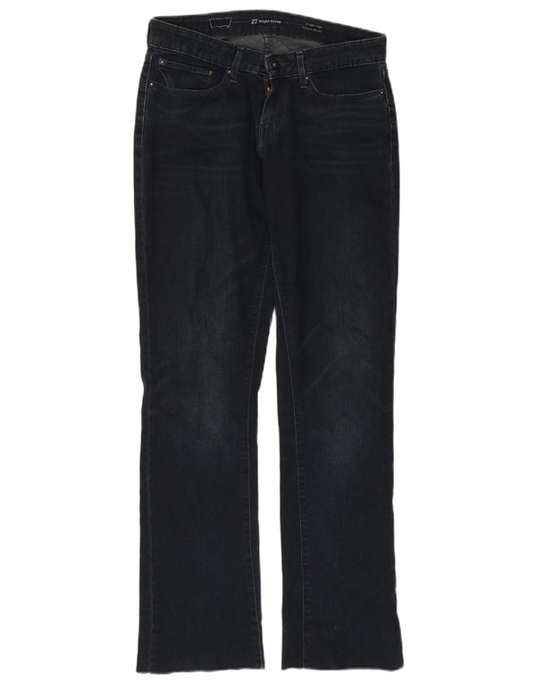 Levi's Womens Slight Curve Modern Rise Bootcut Jeans W27 L34 Navy Blue