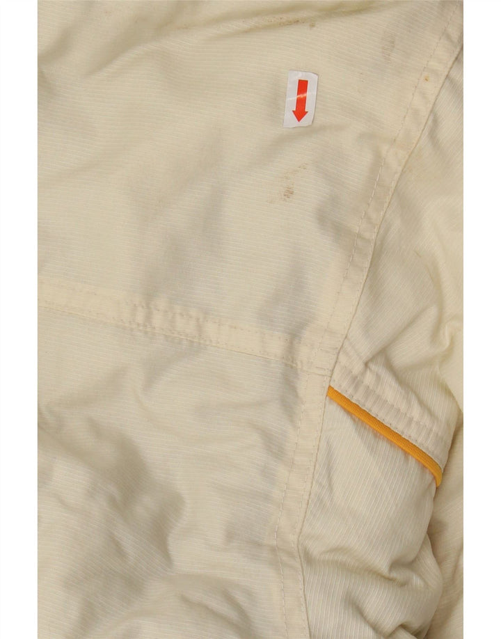 Lotto Mens Padded Jacket UK 36/42 Medium Off White Nylon
