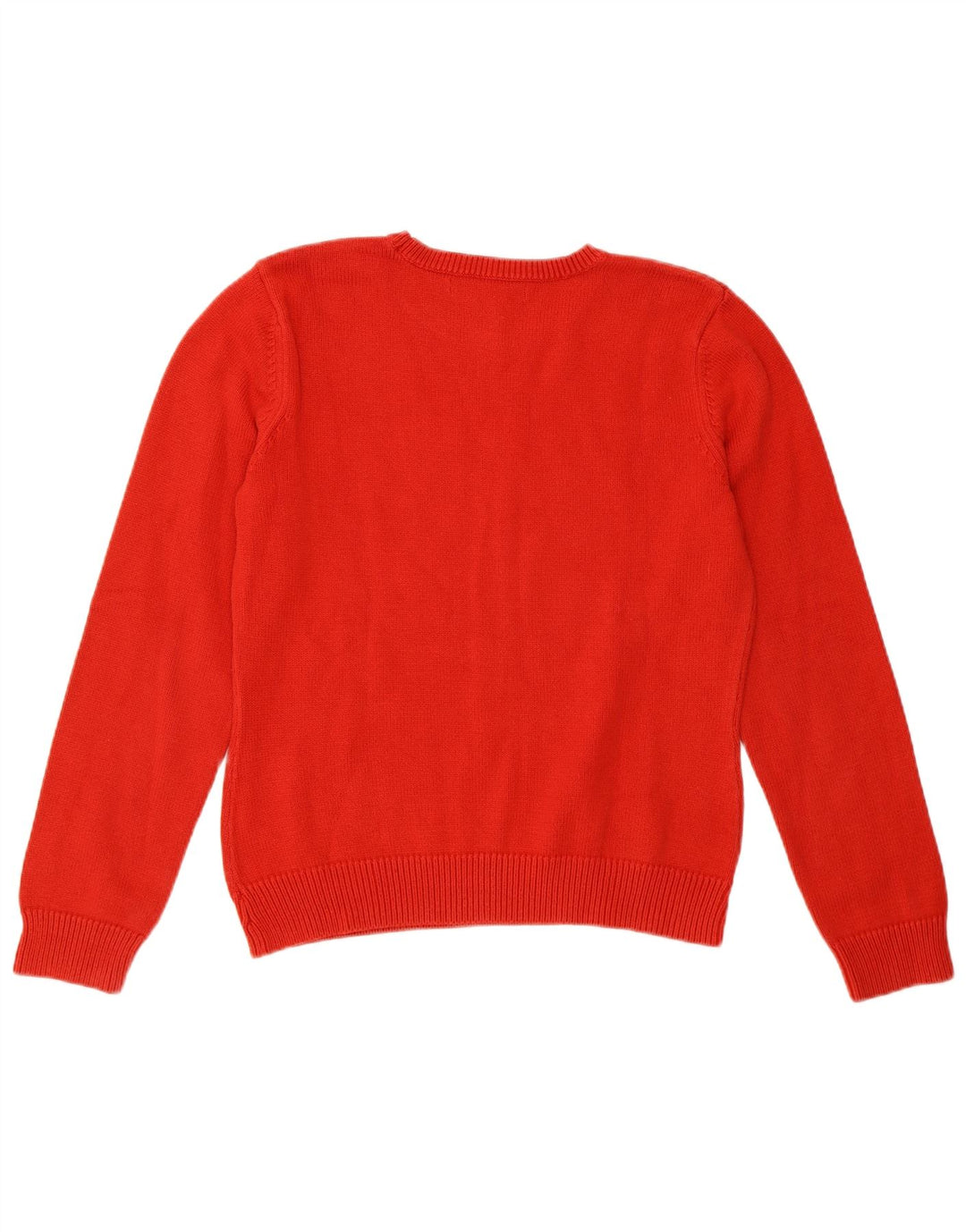 TOMMY HILFIGER Girls Boat Neck Jumper Sweater 14-15 Years Large  Red