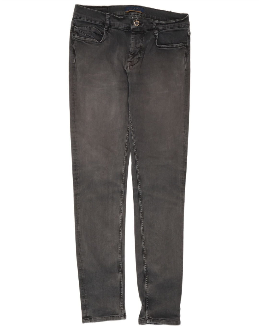 Zara Mens Skinny Jeans EU 40 Medium W31 L31 Grey