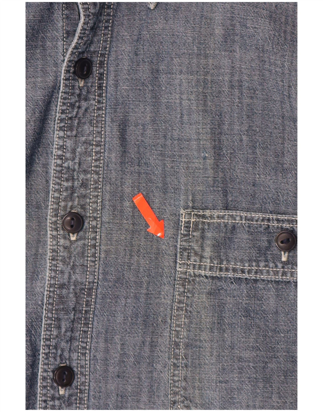 DOCKERS Mens Shirt Large Navy Blue