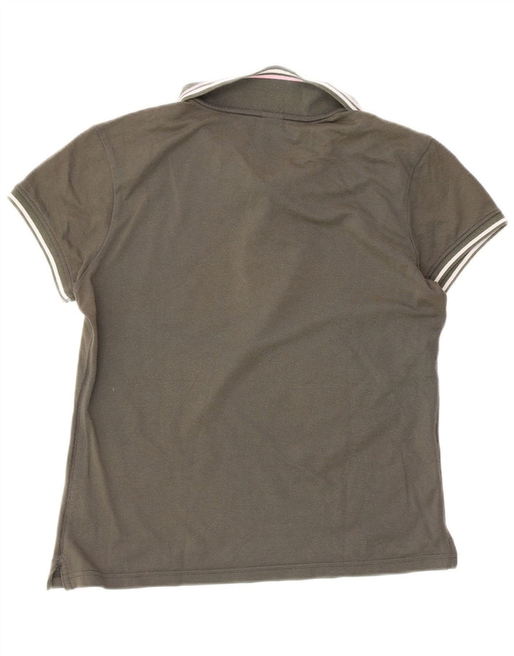 CHAMPION Womens Heritage Fit Polo Shirt UK 18 XL Green