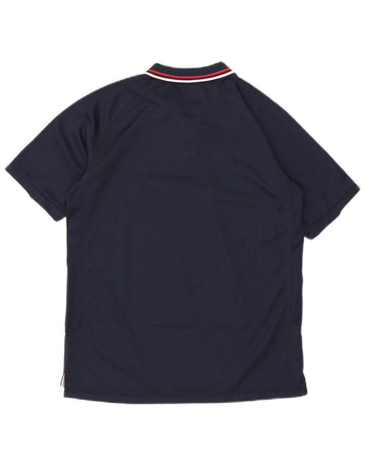 Fila Mens Polo Shirt Medium Navy Blue