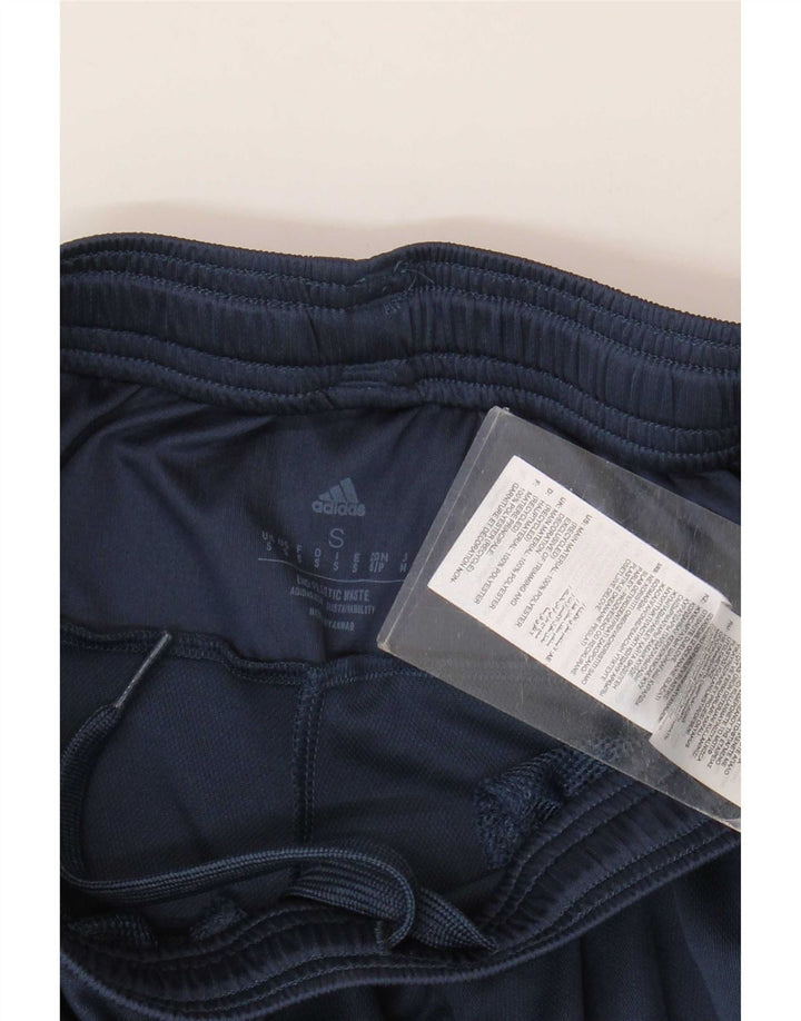 Adidas Mens Sport Shorts Small Navy Blue Polyester