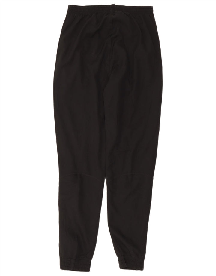Nike Mens Dri Fit Tracksuit Trousers Joggers Small Black Polyester