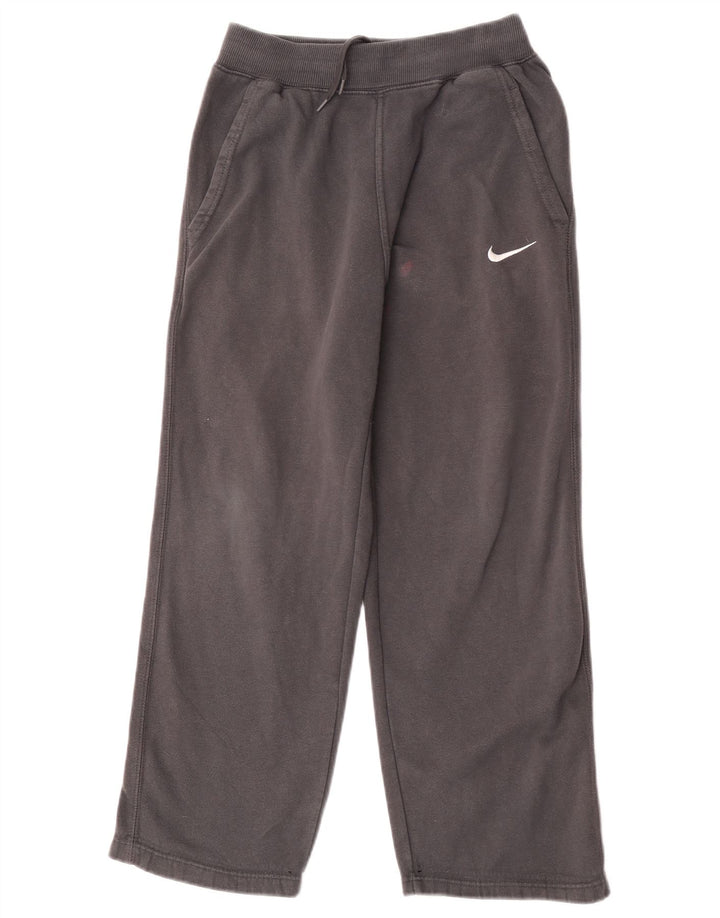Nike Boys Tracksuit Trousers 10-11 Years Medium  Grey Cotton