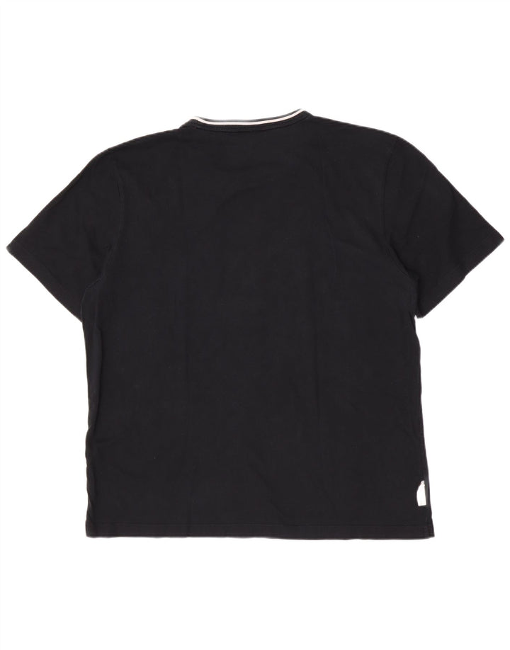 Sergio Tacchini Mens Graphic T-Shirt Top 2XL Black