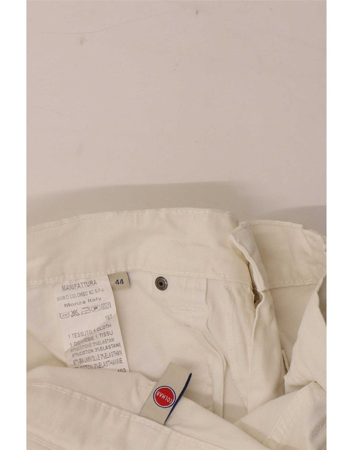 Colmar Womens Slim Jeans IT 44 Medium W30 L30 White Cotton
